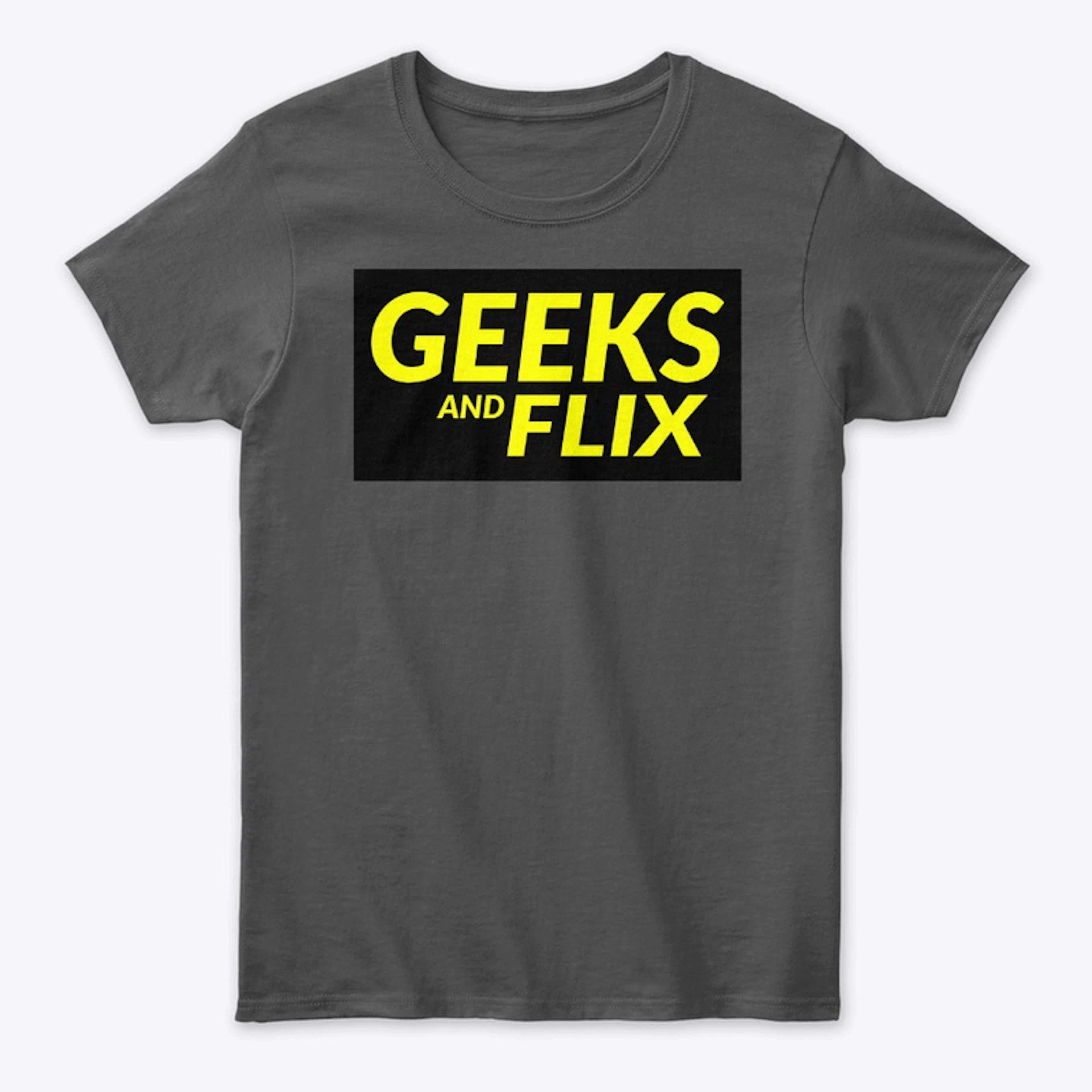 Women's T-Shirt Geeks and Flix Logo
