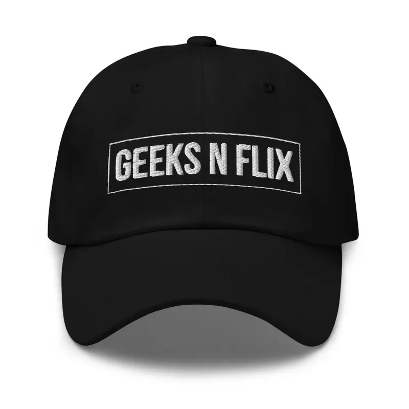 New Geeks and Flix Logo Dad Hat 